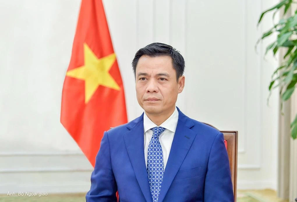 Thứ trưởng Ngoại giao Đặng Hoàng Giang. Ảnh: BNG