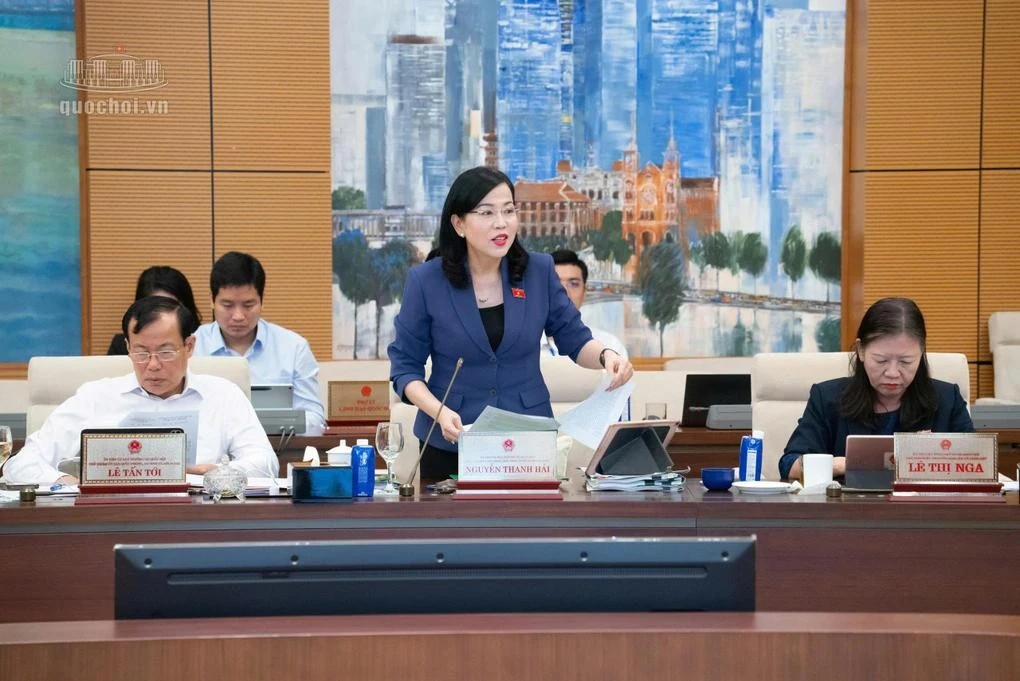 Chủ nhiệm Ủy ban Khoa học, Công nghệ và Môi trường Nguyễn Thanh Hải (Ảnh: Quốc hội).