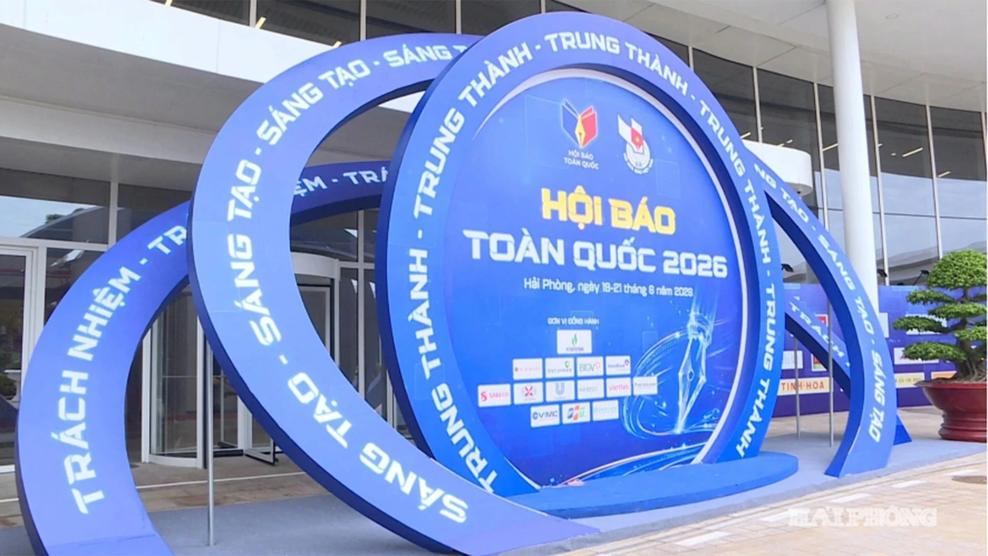 Hội Báo toàn quốc là “ngày hội lớn” của những người làm báo Việt Nam. (Ảnh: Báo và PTTH Hải Phòng)
