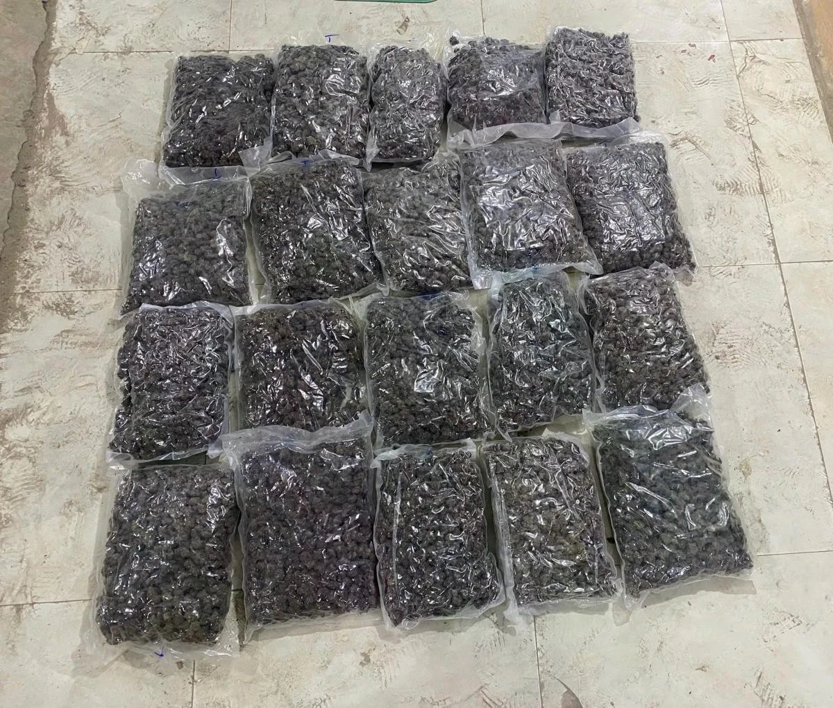 Tang vật thu giữ trong chuyên án.