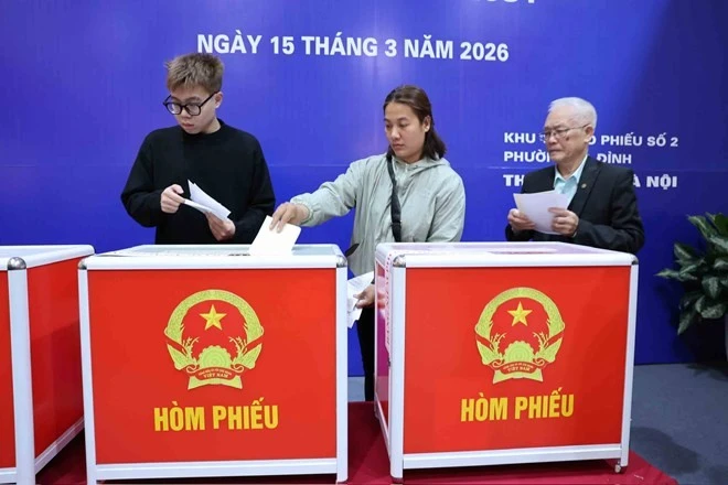 Căn cứ kết quả bầu cử liên quan đến người trúng cử đại biểu Quốc, Hội đồng Bầu cử quốc gia sẽ tiến hành xác nhận tư cách của người trúng cử. Ảnh: Hải Nguyễn.