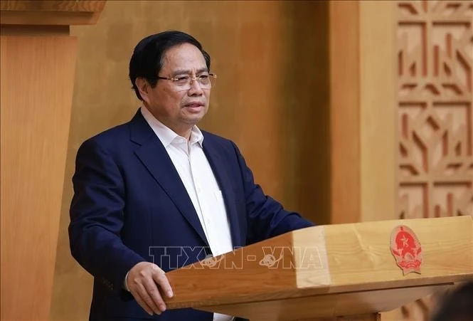 Thủ tướng Phạm Minh Chính chủ trì Phiên họp Chính phủ chuyên đề về xây dựng pháp luật tháng 9 năm 2025.