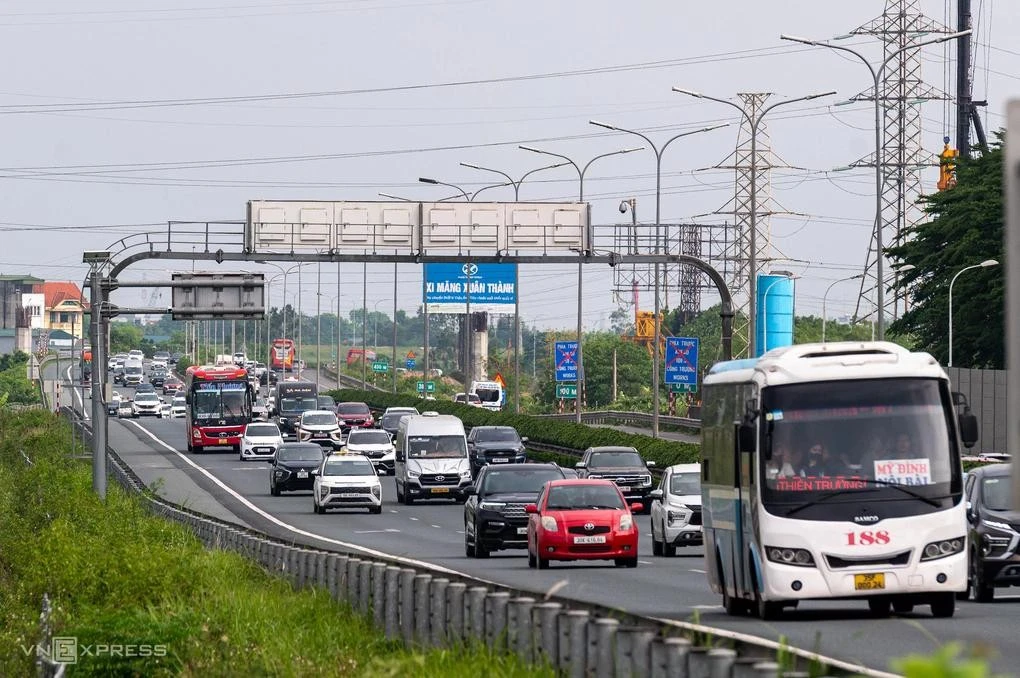 Cao tốc Pháp Vân - Cầu Giẽ, tháng 5/2026. Ảnh: Thế Bằng