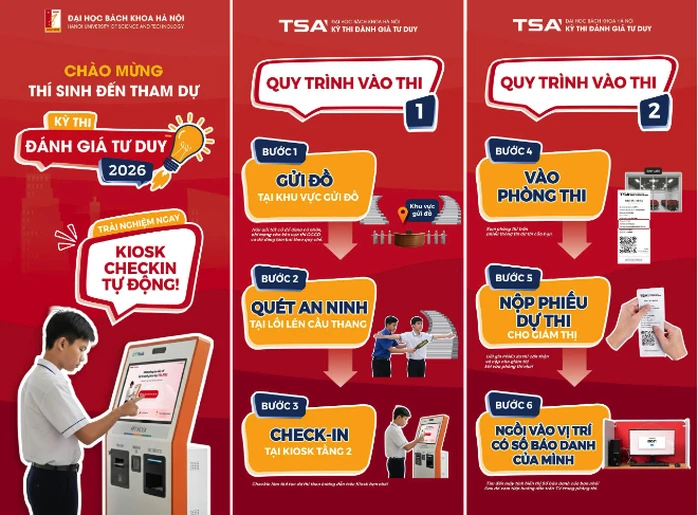 Hơn 22.000 thí sinh đăng ký dự thi đánh giá tư duy đợt 3 của ĐH Bách khoa Hà Nội