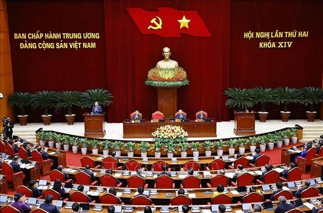 Phiên Bế mạc Hội nghị lần thứ hai Ban Chấp hành Trung ương Đảng khoá XIV.