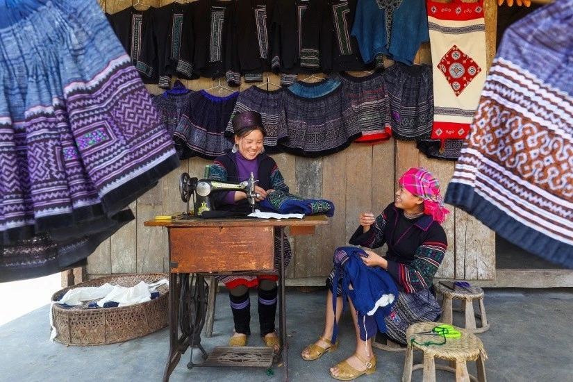 Không gian văn hoá Bản Mây là trải nghiệm không thể bỏ qua khi du khách đến Fansipan.