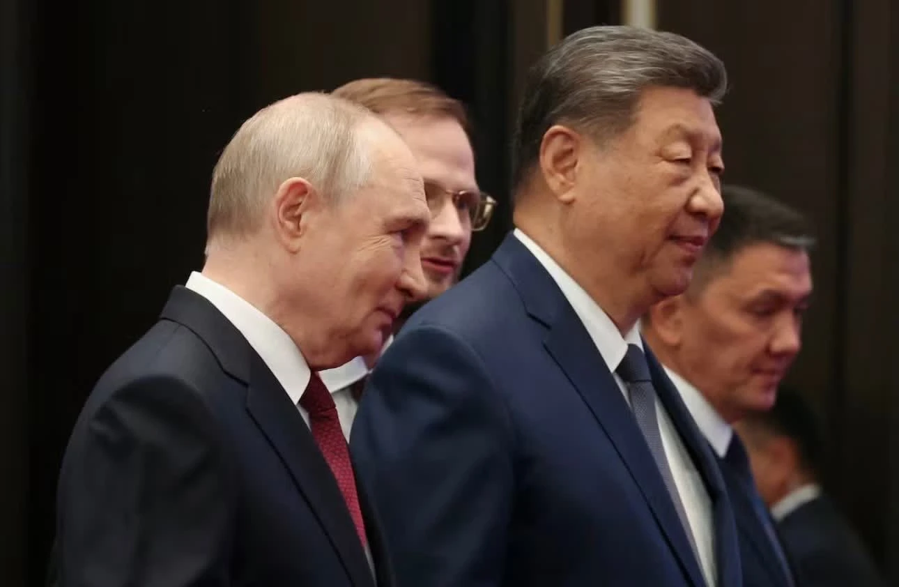 Tổng thống Nga Putin có thể có cuộc gặp ba bên với Chủ tịch Trung Quốc Tập Cận Bình và Tổng thống Mỹ Donald Trump nhân dịp Hội nghị APEC vào tháng 11 tới. (Ảnh: Reuters)