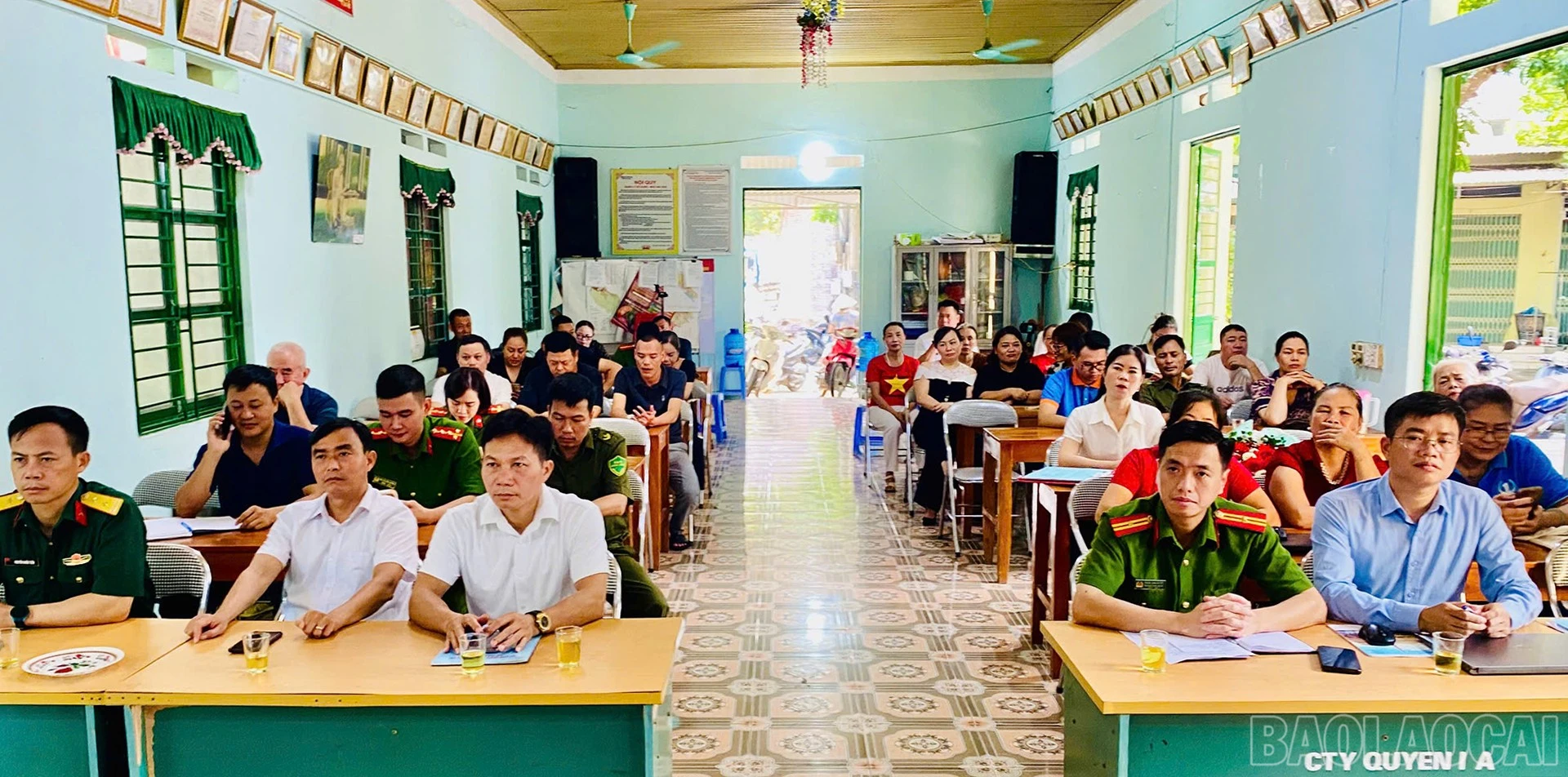 Quang cảnh lễ ra mắt.