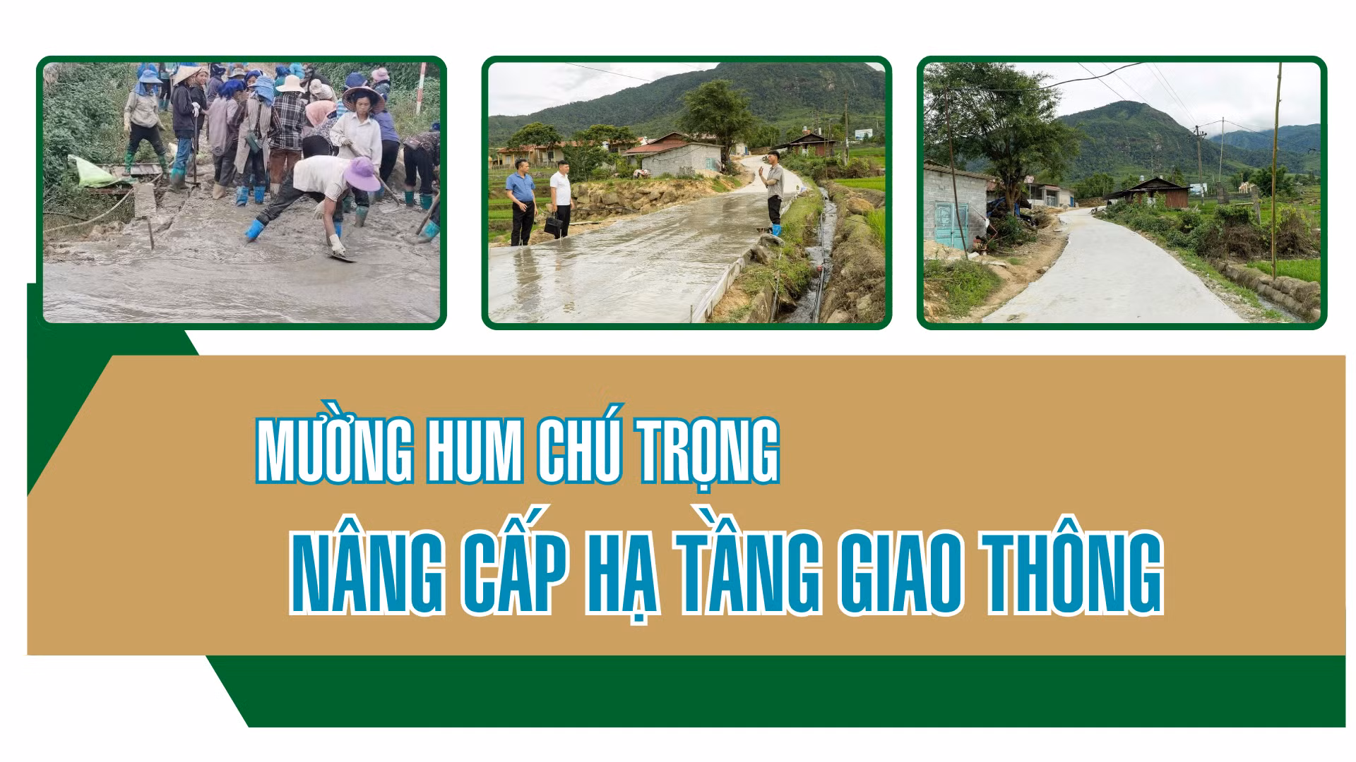 Mường Hum chú trọng nâng cấp hạ tầng giao thông