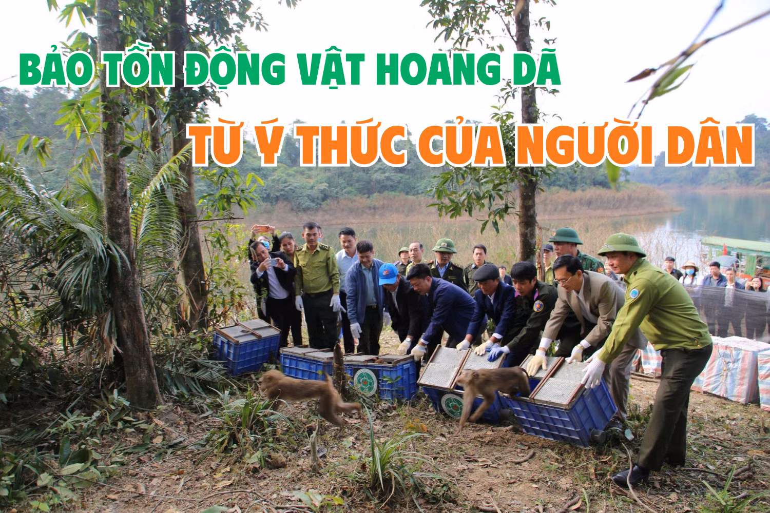 Bảo tồn động vật hoang dã từ ý thức người dân