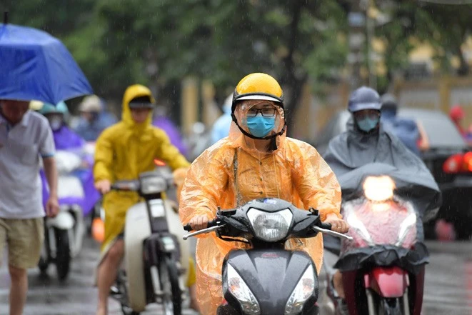 Các tỉnh Bắc Bộ và khu vực Thanh Hóa tiếp tục xảy ra mưa lớn.