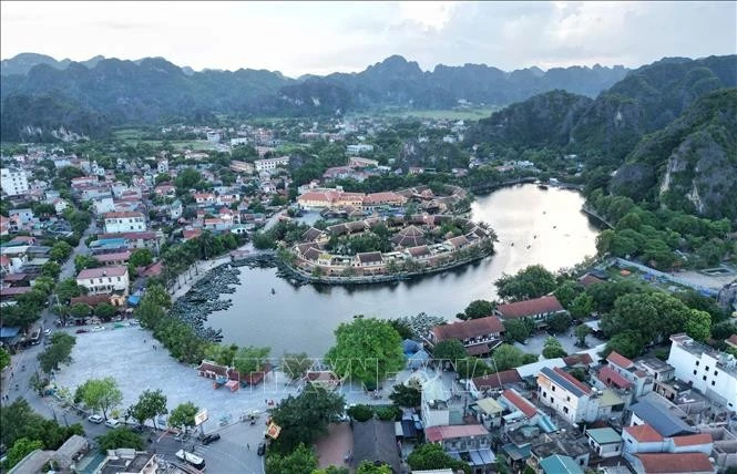 Khu du lịch Tam Cốc - Bích Động (thành phố Hoa Lư, tỉnh Ninh Bình). Ảnh minh họa: Đức Phương/TTXVN