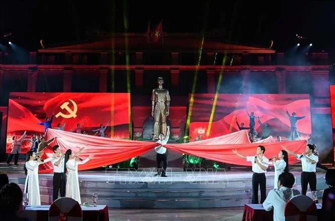 Một tiết mục đặc sắc tại chương trình.