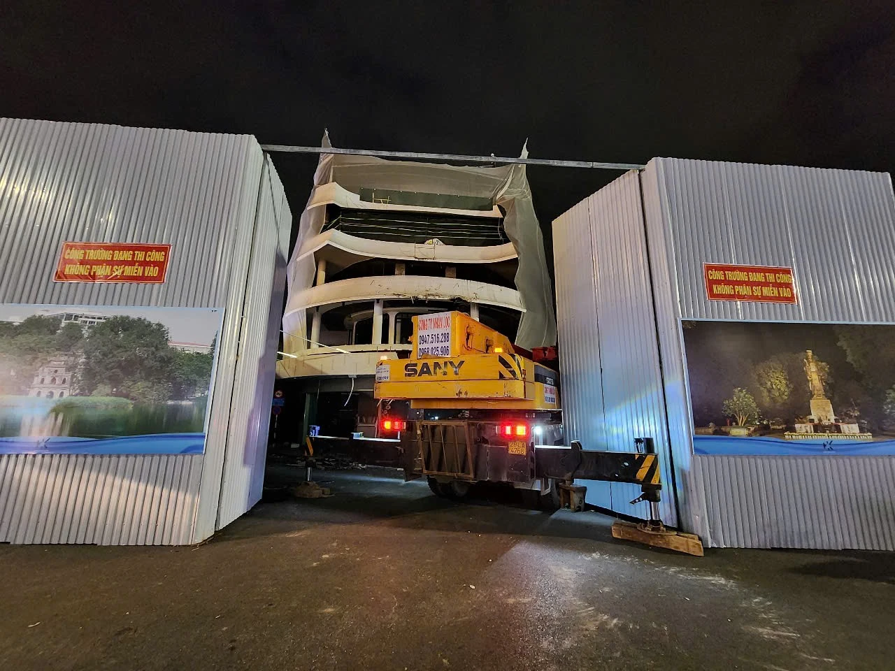 TP Hà Nội dự kiến trước tháng 9/2025 sẽ hoàn thành phá dỡ tòa nhà.