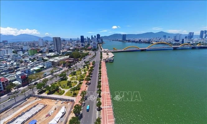 Khu vực bờ Tây sông Hàn, thành phố Đà Nẵng. Ảnh minh họa: Quốc Dũng/TTXVN