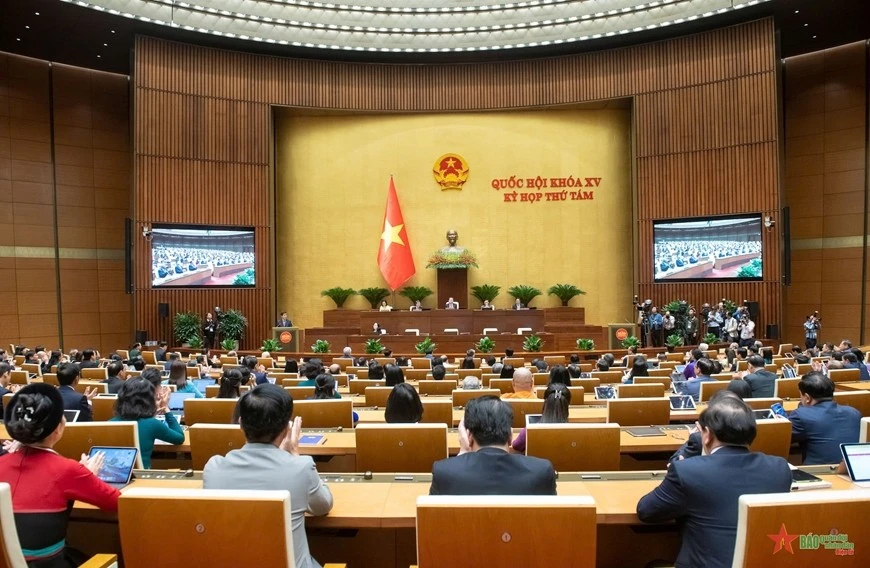 Quang cảnh phiên bế mạc.