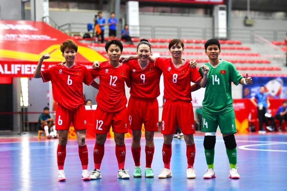 Từ ngày 23/3, Đội tuyển Futsal nữ quốc gia sẽ chính thức hội quân. Ảnh: VFF