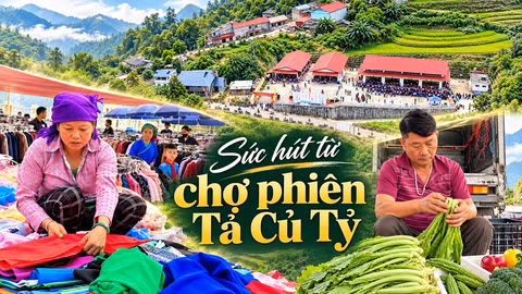 Sức hút từ chợ phiên Tả Củ Tỷ