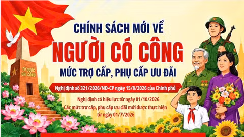 Chính sách mới về các chế độ ưu đãi người có công với cách mạng