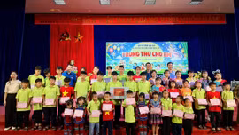 “Trung thu cho em" tại Trung tâm Công tác xã hội và Bảo trợ xã hội tỉnh