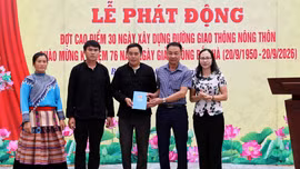 Bắc Hà phát động đợt cao điểm 30 ngày xây dựng đường giao thông nông thôn