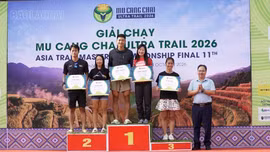 36 vận động viên được tôn vinh tại Mù Cang Chải Ultra Trail 2026