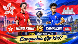 Nhận định bóng đá Hồng Kông vs Campuchia, 17h00 hôm nay (3/10): Campuchia gặp khó?