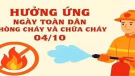Triển khai các hoạt động hưởng ứng Ngày toàn dân phòng cháy, chữa cháy và cứu nạn, cứu hộ (4/10)