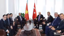 Tổng Bí thư, Chủ tịch nước Tô Lâm gặp Tổng thống Thổ Nhĩ Kỳ Recep Tayyip Erdogan bên lề Đại hội đồng Liên hợp quốc khóa 81
