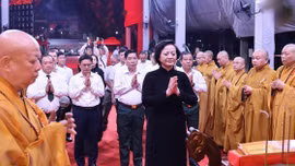 Cầu siêu cho anh linh 731 liệt sĩ trước giờ truy điệu, an táng