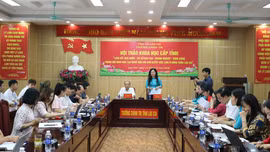 Quang cảnh buổi hội thảo.