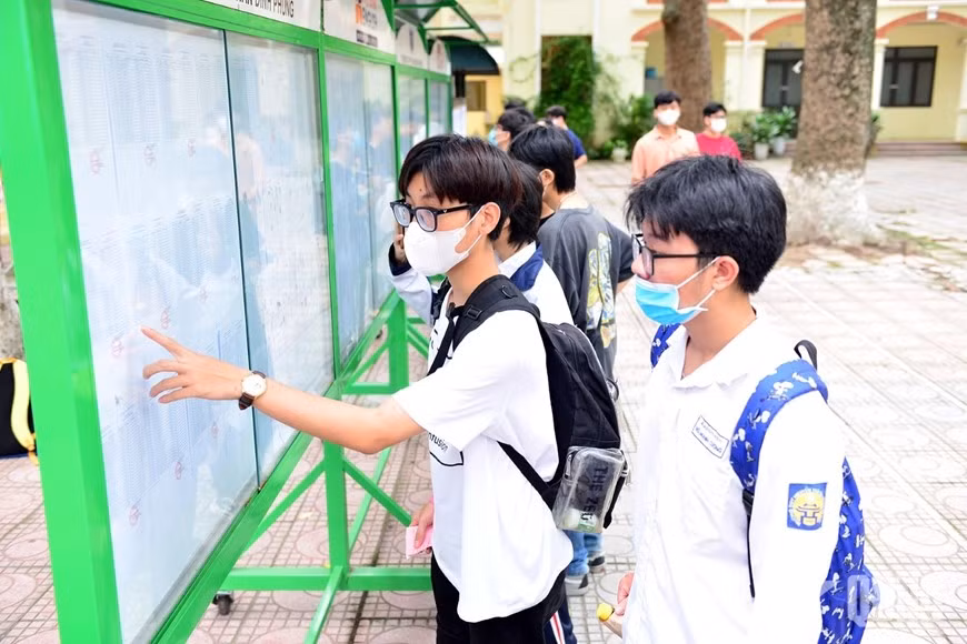 Thí sinh dự Kỳ thi tốt nghiệp THPT năm 2024.