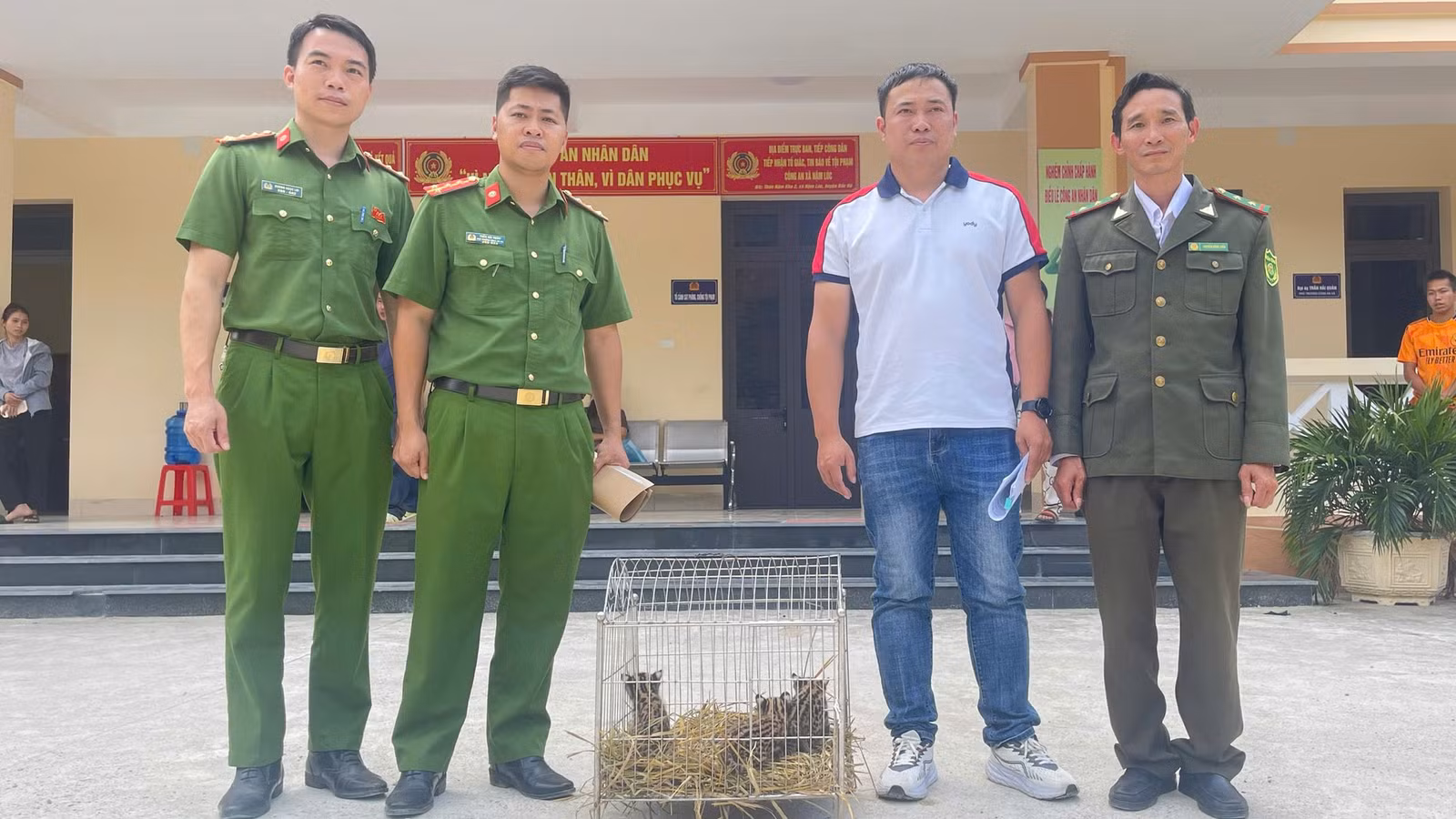 cong-an-xa-coc-lau-ban-giao-03-ca-the-meo-rung-cho-trung-tam-du-lich-va-bao-ton-sinh-vat-hoang-lien.jpg