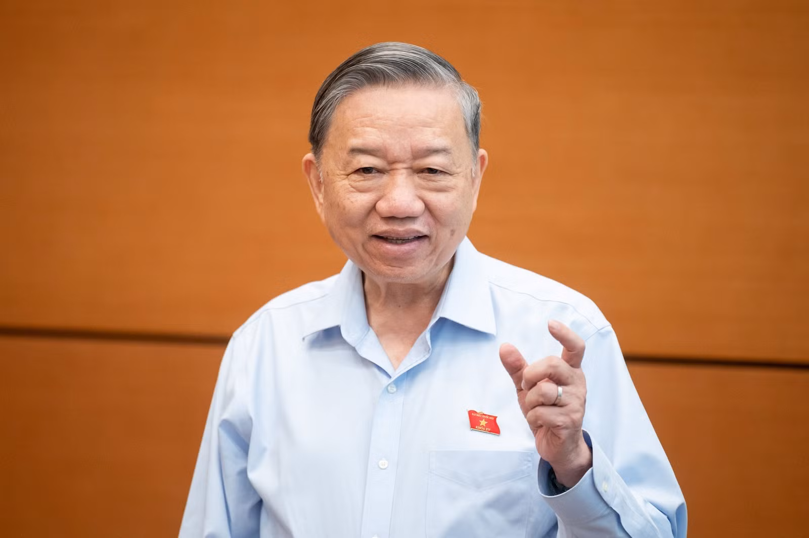 Tổng Bí thư Tô Lâm phát biểu tại phiên thảo luận tổ Kỳ họp thứ 8 Quốc hội khóa XV.