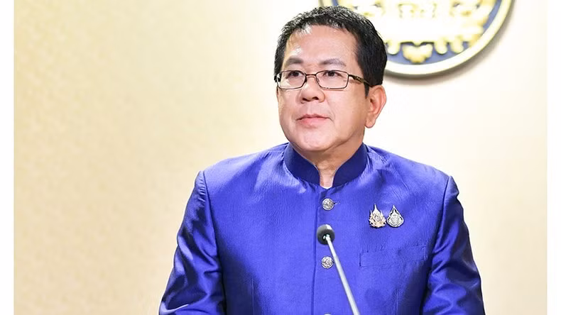 Người phát ngôn Chính phủ Thái Lan Jirayu Houngsub.