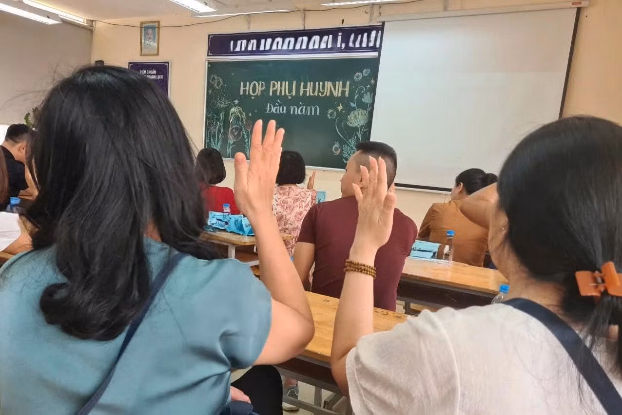 Họp phụ huynh đầu năm là nỗi lo của nhiều người (Ảnh minh họa)
