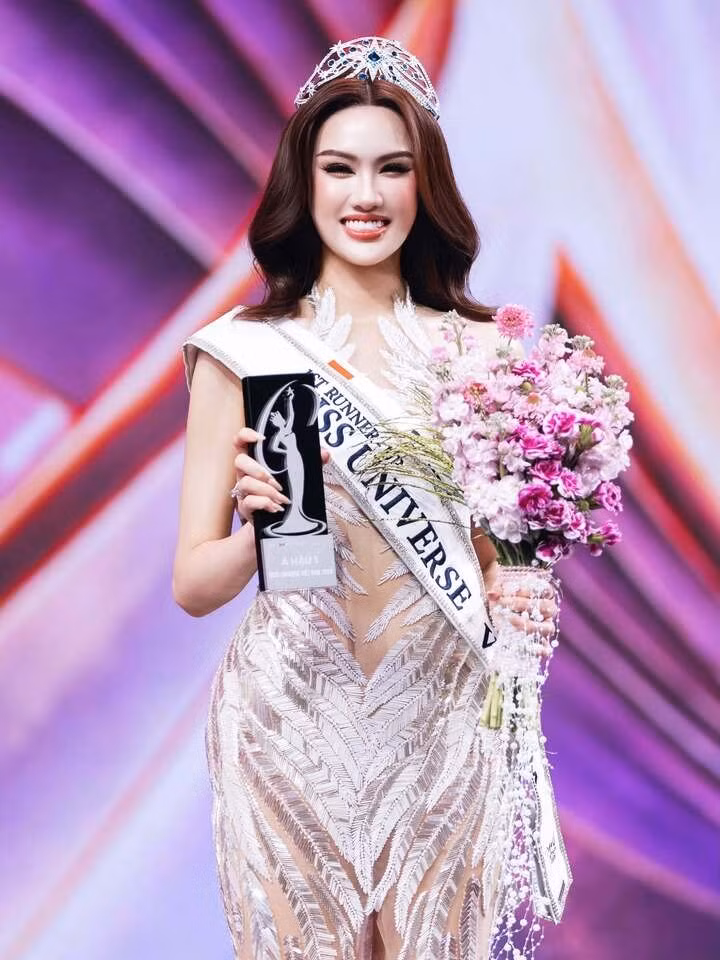 Trịnh Mỹ Anh giành danh hiệu Á hậu 1 Miss Universe Vietnam 2026.