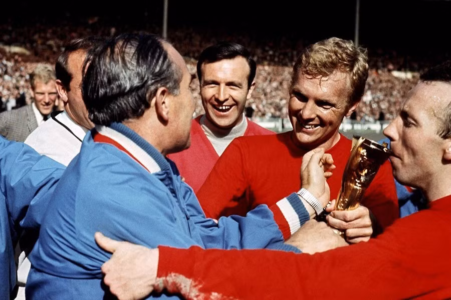 Tuyển Anh vô địch World Cup 1966.