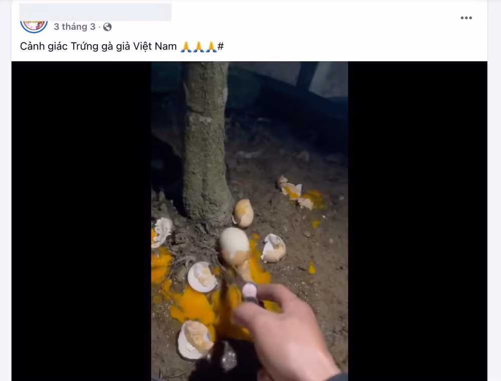 Thông tin lan truyền trên mạng xã hội. Ảnh chụp màn hình