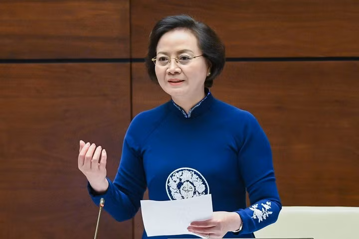 Bộ trưởng Nội vụ Phạm Thị Thanh Trà.