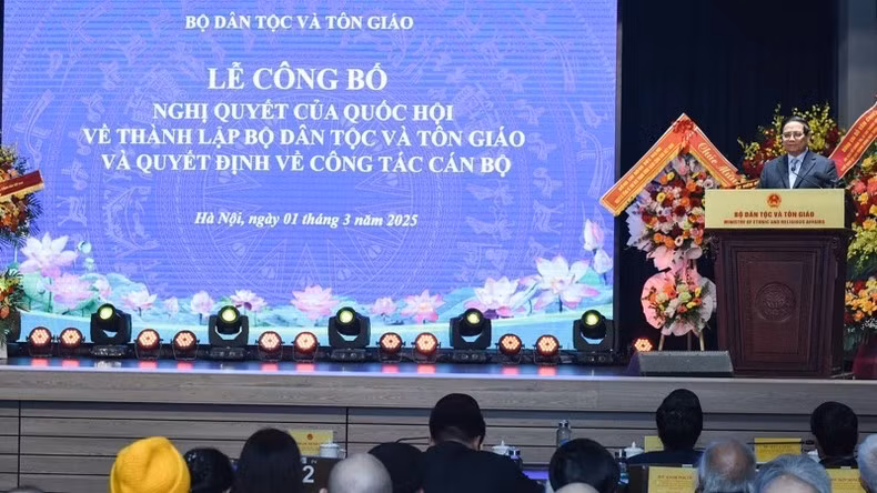 Quang cảnh buổi lễ.