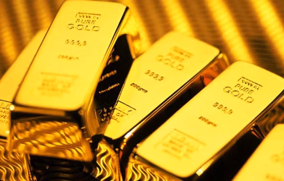 Vàng thế giới giao dịch gần nhất ở mốc 3.015 USD/ounce.