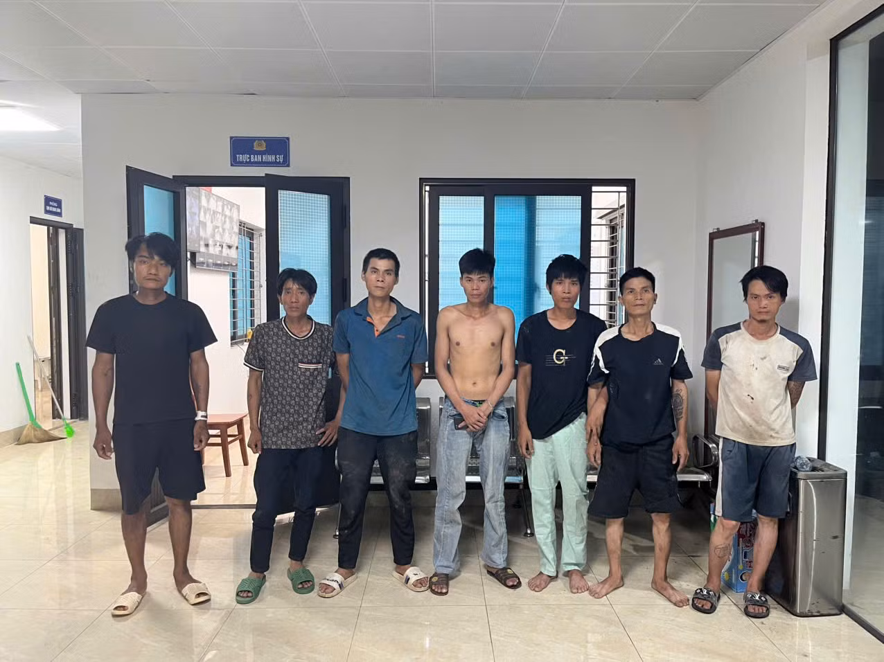 Các đối tượng trong vụ án tàng trữ và mua bán trái phép chất ma túy ngày 22/5/2026.
