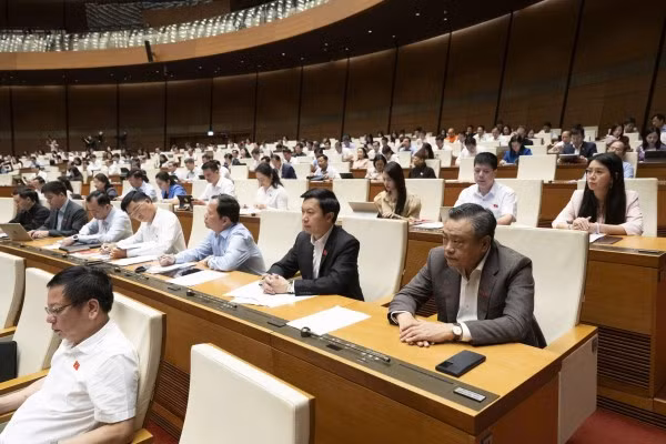 Các đại biểu tại phiên họp