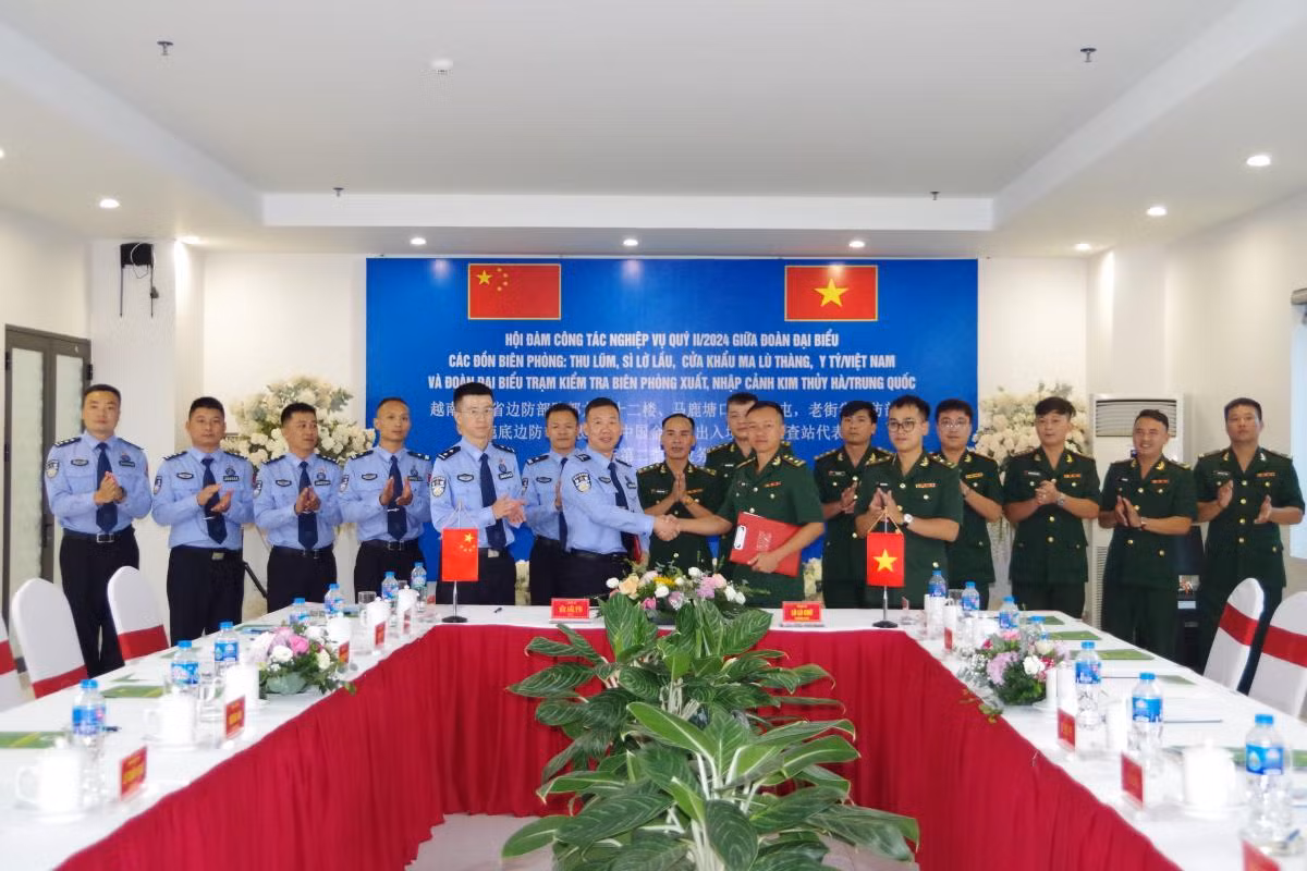Hai Bên ký biên bản ghi nhớ Hội đàm công tác nghiệp vụ quý II năm 2024.