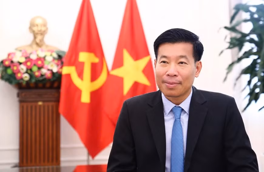 Thứ trưởng Bộ Ngoại giao Nguyễn Mạnh Cường. Ảnh: Bộ Ngoại giao
