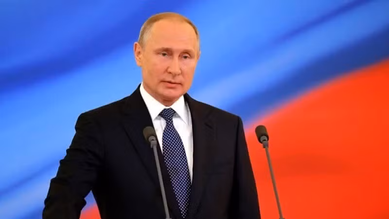 Tổng thống Nga Vladimir Putin.