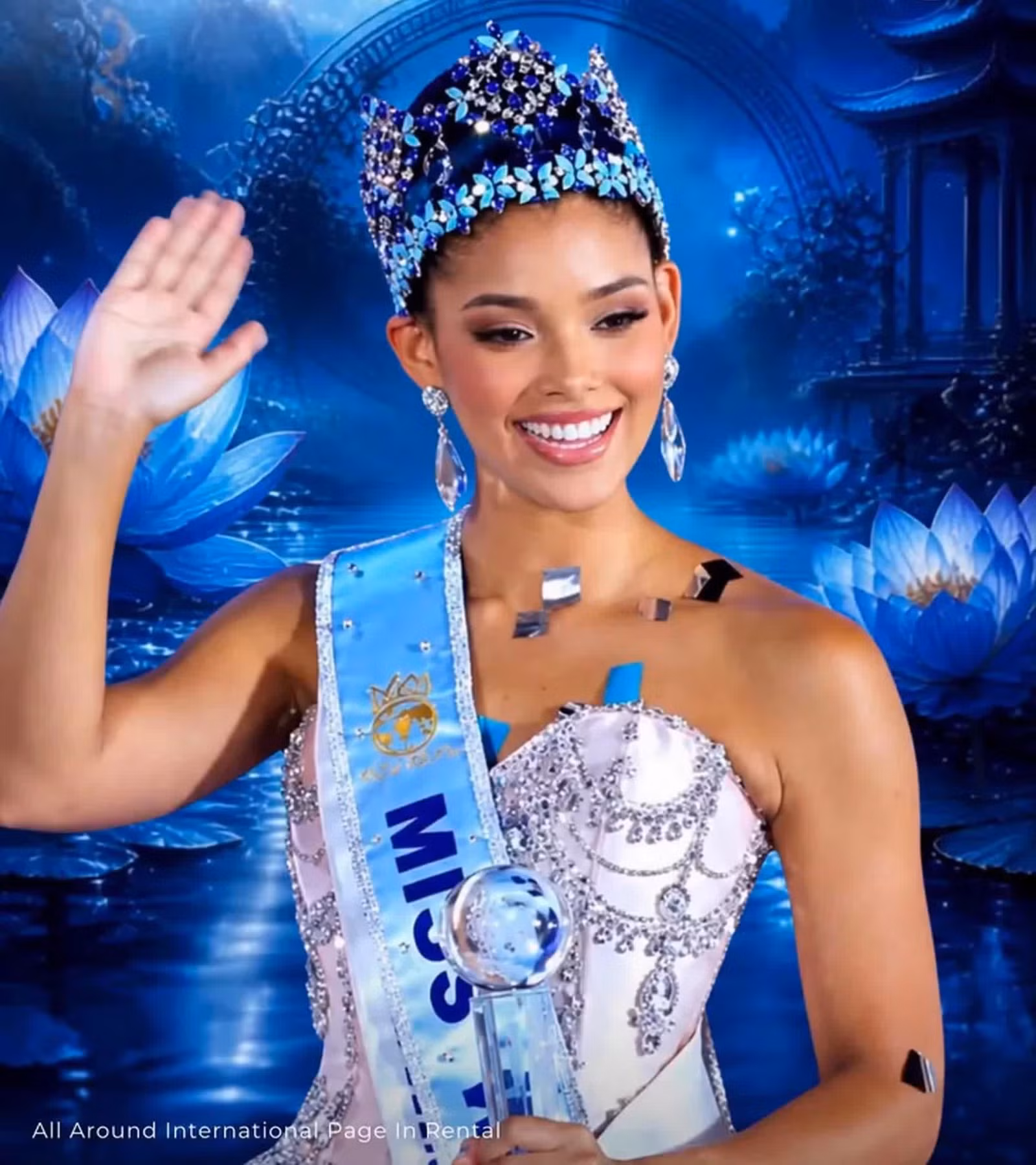 Người đẹp Joheirry Mola đến từ Cộng hòa Dominica - tân Hoa hậu Thế giới – Miss World 2026.