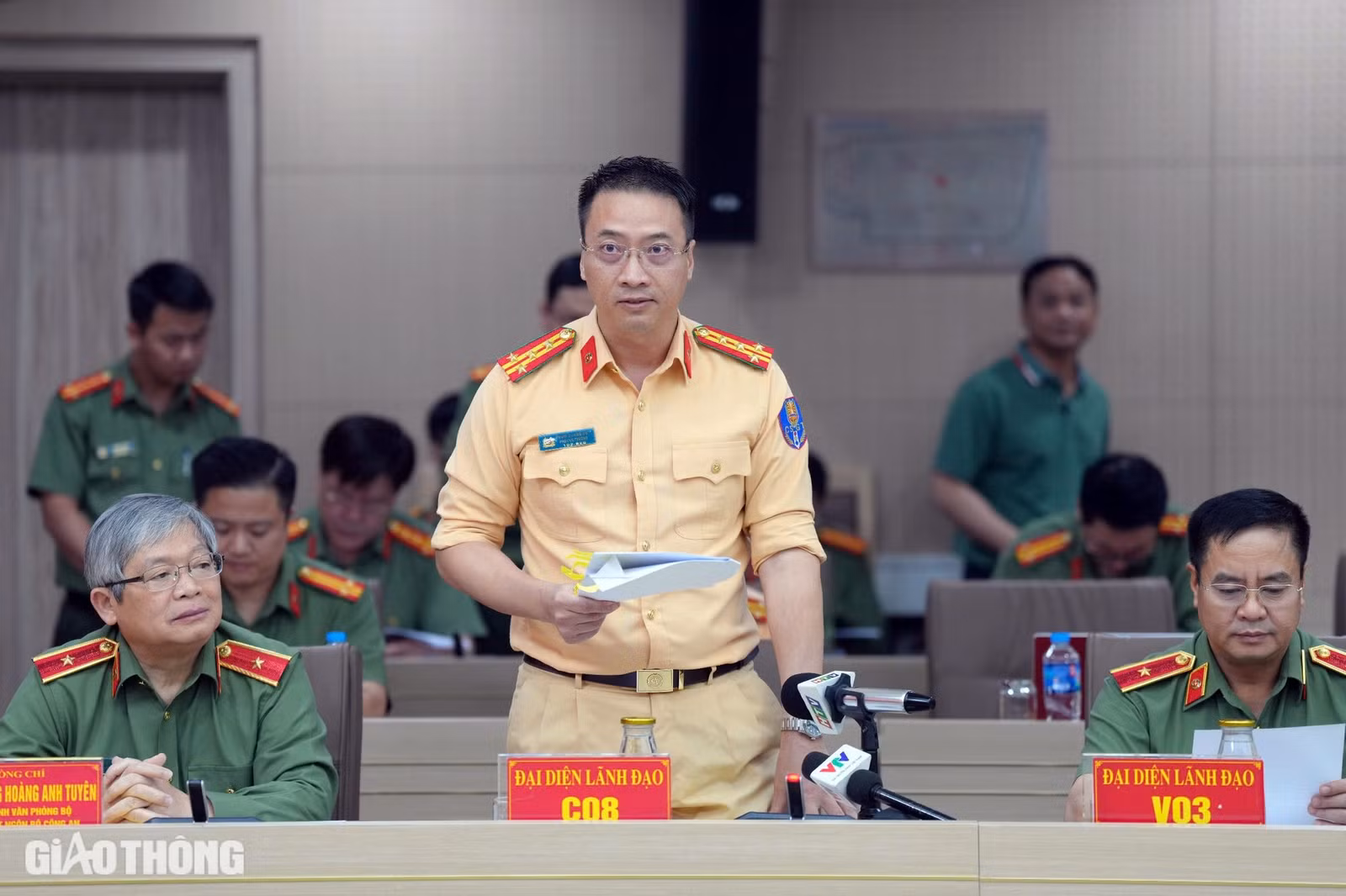 Đại tá Phạm Quang Huy, Phó cục trưởng Cục CSGT.