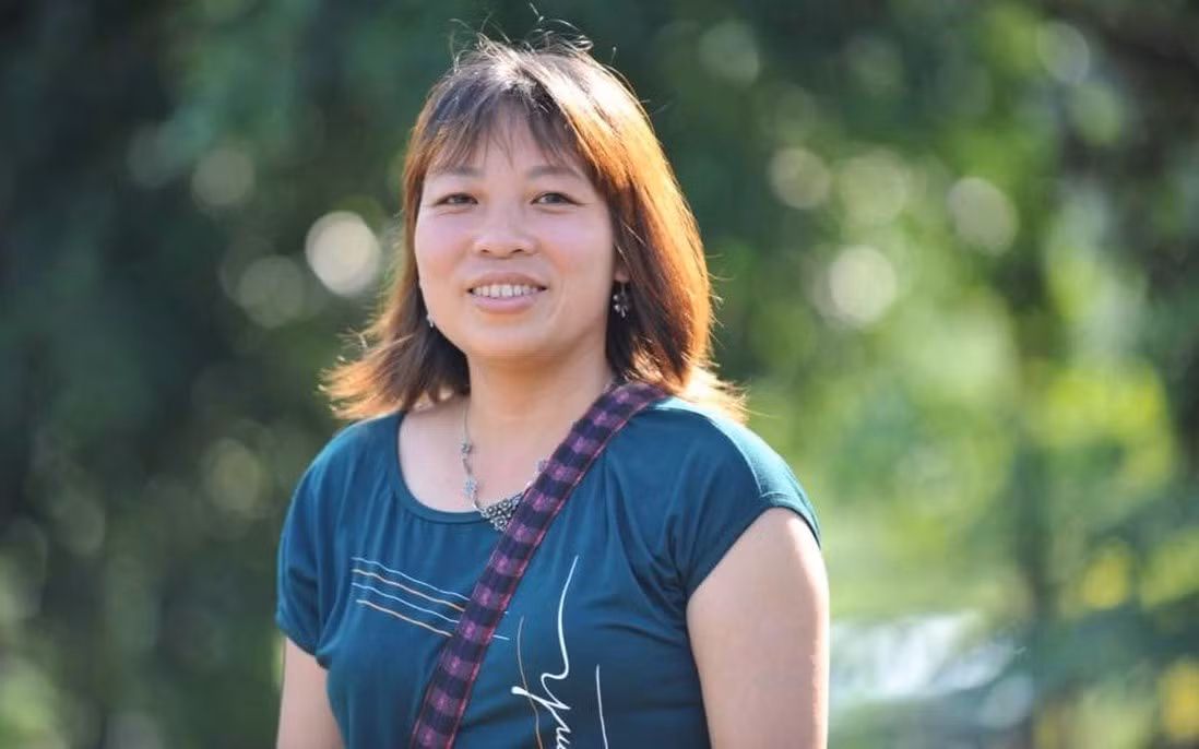 Nhà văn Tống Ngọc Hân.